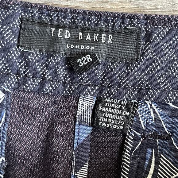 Ted Baker London Maxchi Dress Pants Trouser Preppy Office Career Size 32R - Picture 6 of 12